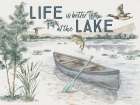 Lakeside I Art Deco Print