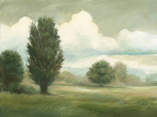 Vintage English Countryside IV Art Print by Crimson Cottage
