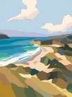 Seabreeze Haven l Modern Print