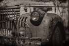 High Altitude Tow Sepia Art Print