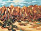 Azat Mountain Valley Art Print