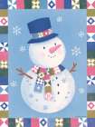 Snowberry Snowman Art Print