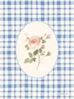 Gentle Cottagecore Rose II Art Deco Print
