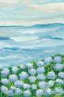 Where Sea Meets Bloom ll Art Deco Print