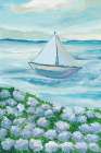 Where Sea Meets Bloom l Art Print