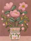 Vase in Dusty Rose I Art Print