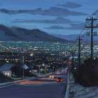 Where The Lights Begin Art Print
