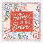 Blooming Americana V Art Deco Print