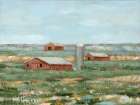 Red Barn Farm Art Print