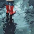 Stillness After The Storm Minimalist Print