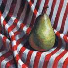 Portrait of A Perfect Pear Modern Print