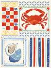 Shellfish Social II Art Deco Print