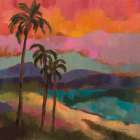 Palm Springs Art Deco Print