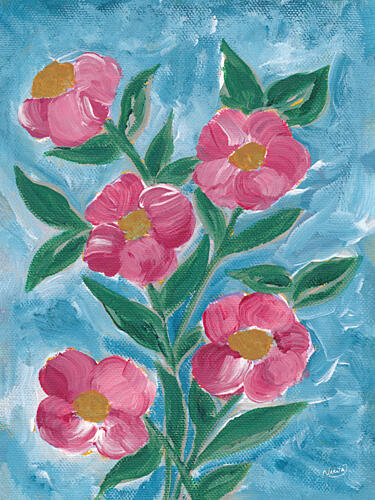 Floral Greetings Impressionniste reproduction