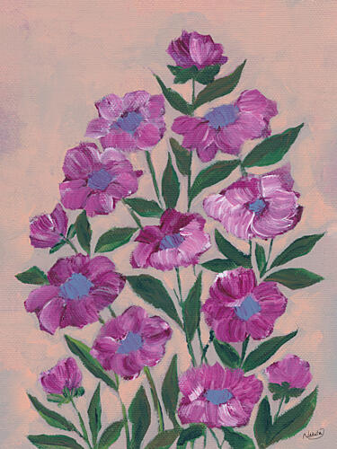 Growing Flowers Art Print