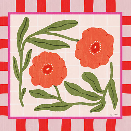 Bloom Bright III Art déco reproduction