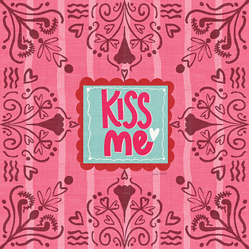 Heart to Heart Kiss Me Art déco reproduction