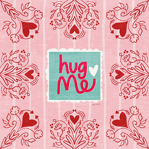 Heart to Heart Hug Me Art déco reproduction