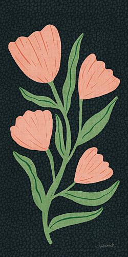 Petal and Stem II Art Print