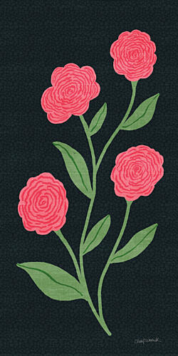 Petal and Stem V Art Print