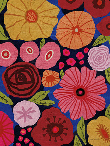 Modern Petals II Art Print