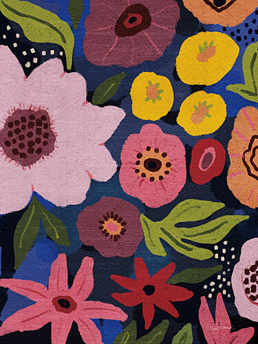 Modern Petals V Art Print