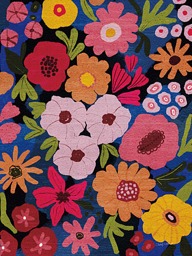Modern Petals VI Aquarelle reproduction