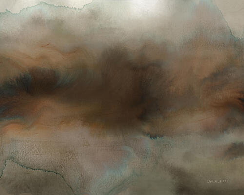 Earthy Abstract II Aquarelle reproduction