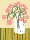 Boho Blooms V Art Deco Print