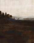 Trees on The Hilltop I Art Deco Print