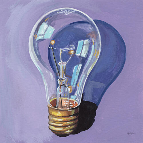 Bright Idea Art Print by Morgan Birch