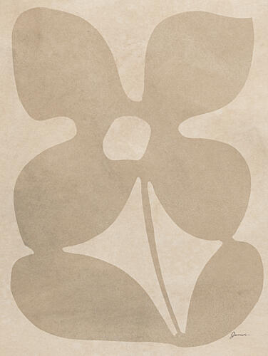 Cut Paper Garden III Moderne reproduction