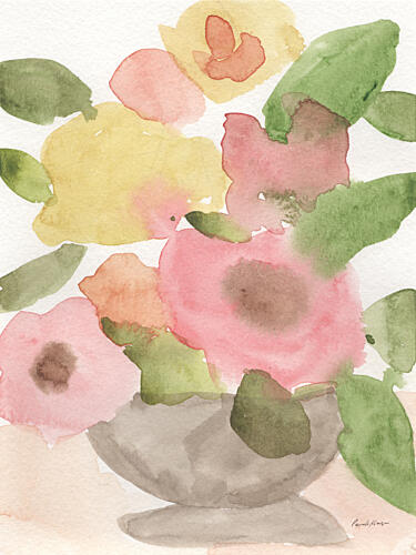 Spring Pink I Aquarelle reproduction