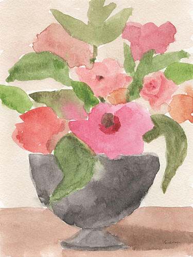 Spring Pink II Aquarelle reproduction