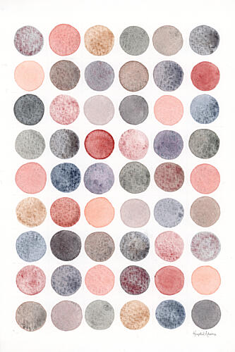 Circle Swatches Aquarelle reproduction