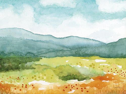 Blueridge Summer Art Print by Krystal Adams