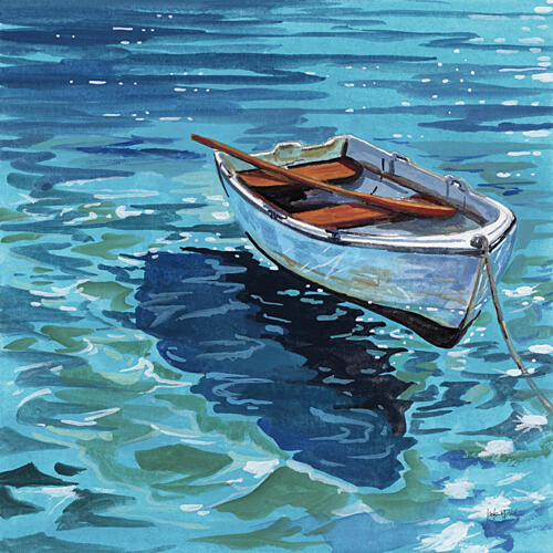 Crystal Reflection Art Print by Morgan Birch