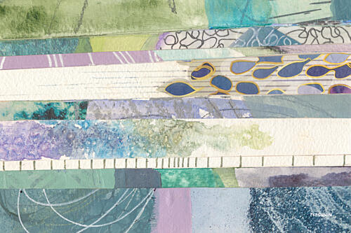 Ocean Hues I Art Print