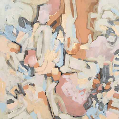 Static Pastel II Art Print