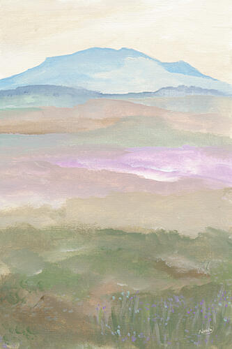 Highland Bloom II Montagne reproduction