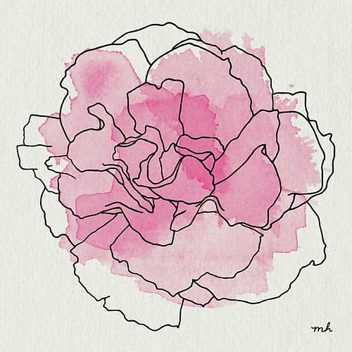 Watercolor Floral III Art Print