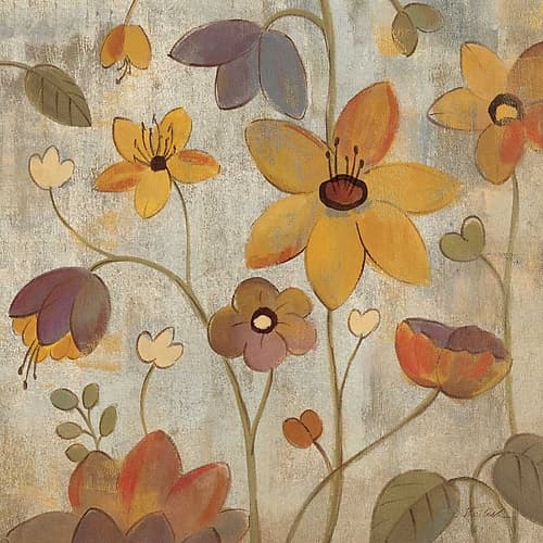 Floral Song III Art Print