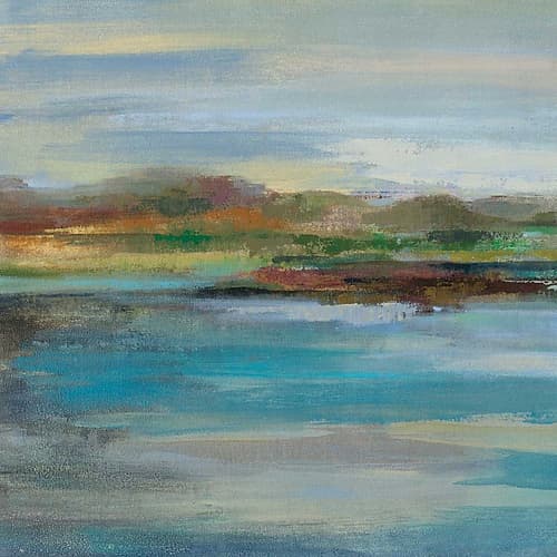 Northern Shore Square I Art Print