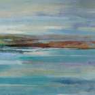 Northern Shore Square II Art Print
