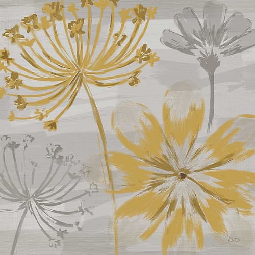 Flowers in the Wind II Art Print