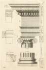 Architectural Rendering II Cream Vintage Print