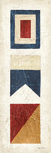 Nautical Symbols Panel II Art Print