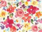 Popping Florals Art Print
