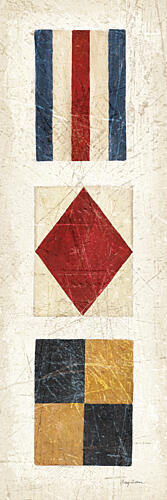 Nautical Symbols Panel IV Art Print