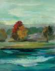 Malachite Lake II Art Print